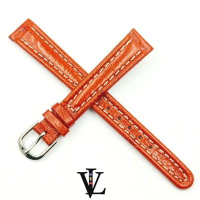 VINTAGE - 13 MM - STRAP - LEATHER - SWISS WATCH - BRACELET - NEW OLD STOCK