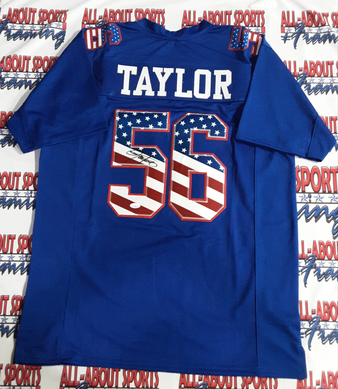 Lawrence Taylor Authentic Signed Pro Style Jersey Autographed JSA R1 