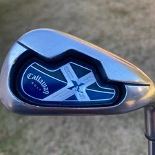 Callaway X18 RH Irons Set 4-5-6-7-8-9 Uniflex Steel Shafts, Orig Callaway Grips
