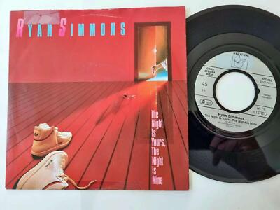Ryan Simmons = Dieter Bohlen - The night is yours, the night is mine 7'' Vinyl