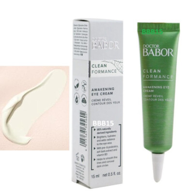 DOCTOR BABOR Cleanformance Awakening Eye Cream,15ML FULL SIZE NEW WITH BOX