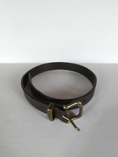 Carhartt Brown Full Grain Leather Kids Boys Belt Size Medium