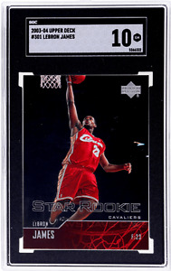 LeBron James 2003 Upper Deck #301 Star Rookie Price Guide LeBron James 2003 Upper Deck #301 Star Rookie Price Guide