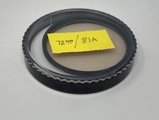 Hoya 81A Filter- 72 mm