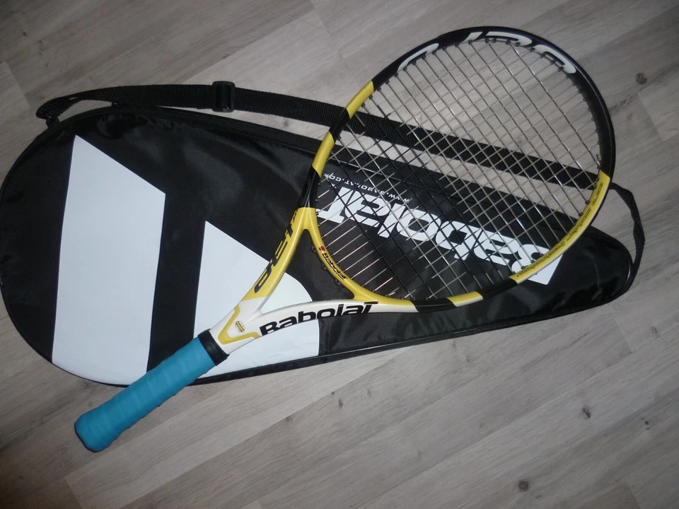 RAQUETTE TENNIS BABOLAT AEROPRODRIVE JUNIOR  MANCHE 1   4  1/8 - Photo 1/4
