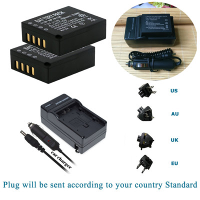 2x NP-W126 NPW126 Replacement Battery + Charger For FujiFilm HS30 HS33EXR X-PRO1