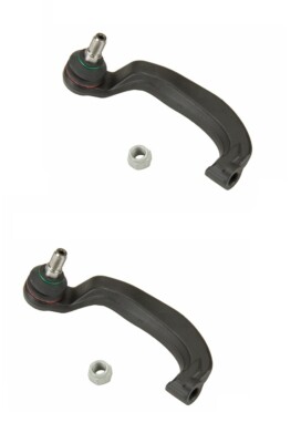 Pair Set 2 Front Outer Steering Tie Rod Ends Lemforder For W211 S211 All 4Matic