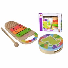 Eichhorn Drum Xyl Music Set 2 Piece Hand Drum Instrument xy...