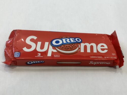 Brand New Supreme Oreos 1 Pack 3 Cookies SS20 Deadstock Free Sticker!!! |  eBay