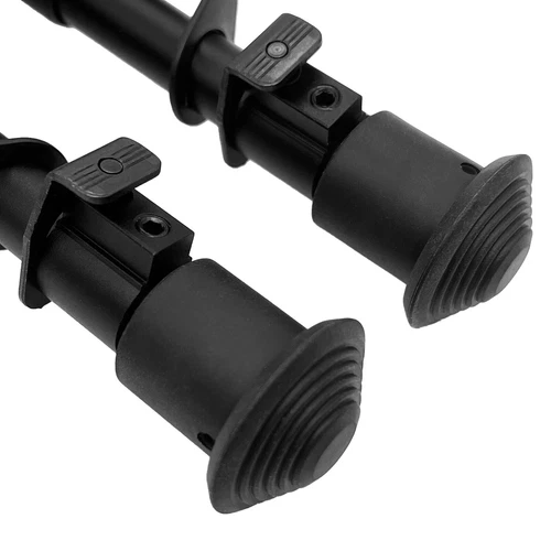 6-9 Inch Foldable Adjustable Hunting Rifle Bipod for M-lok Picatinny Rail - Picture 12 of 19