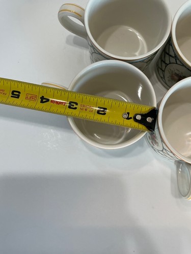 Lot de 6 à 12 tasses plates et soucoupes Villeroy & Boch motif « panier » bol - Photo 8/10