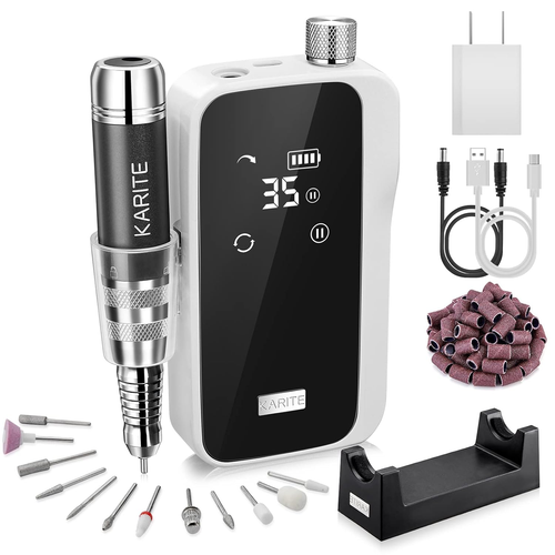Professional Nail Drill Machine for Acrylic Nails, 35000 RPM Electric Nail File - Picture 12 of 12