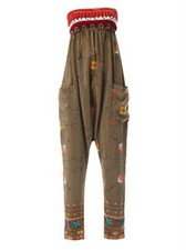 Tuta a fascia Emamo kaki Amymara