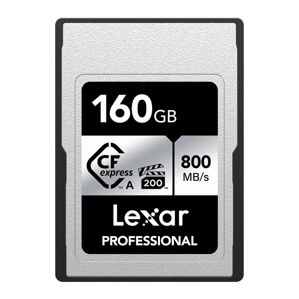Lexar 160GB CFexpress Type A Card Silver 8K Video 800MBs Read 700MBs Write - Image 4 of 4