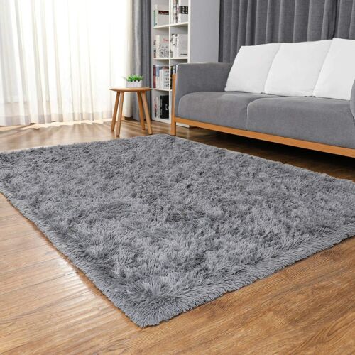 Rugs Ultra Soft Fluffy Non-Slip Floor Carpet for Living Room Modern Home Decor