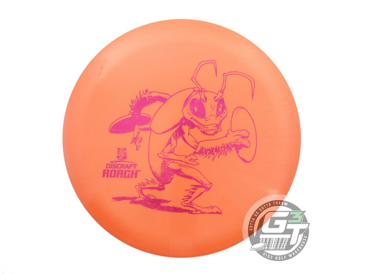 NEW Discraft Big Z Roach 173-174g Orange Pink Shatter Foil Putter