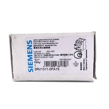 1PC New For Siemens Motor breaker 3RV1011-0FA15 0.35-0.5A One Year Warranty #