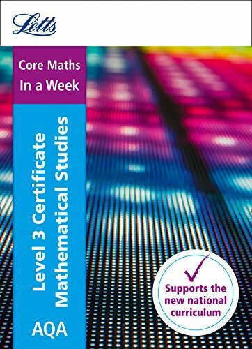 Letts A-level Revision Success – AQA Level 3 Certificate Mathematical Studies: