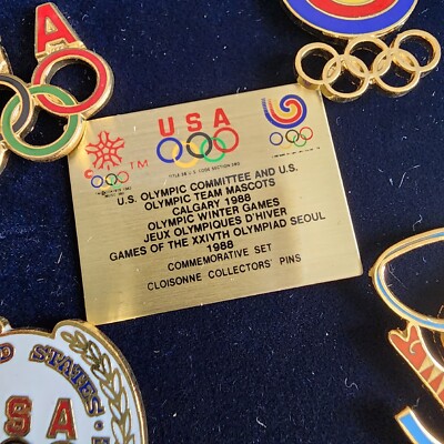 Rare Pins Pin's - Seoul 1988 - Jeux Olympiques - Embleme