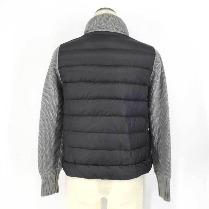 MONCLER MAGLIONE TRICOT CARDIGAN Down Jacket Knit Zip-up S
