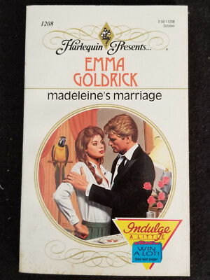 Harlequin Presents...Madeleine's Marriage by Emma Goldrick - Excellent Condition