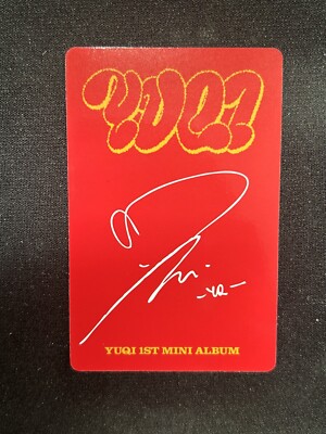(G)I-DLE YUQI 直筆サイン i-dol G)I-DLE ウギ、新直筆サイン入りチェキが当たる！韓国の新しいカラコン