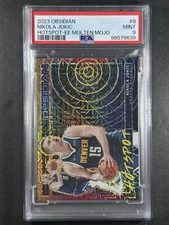 2023-24 Panini Obsidian Nikola Jokic Hotspot Molten Mojo /10 PSA 9 Pop 1 🔥🔥🔥