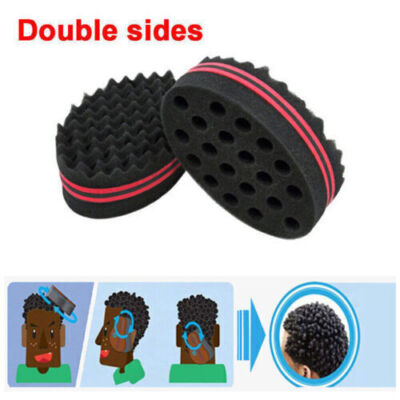 Barber Hair Sponge Brush For Dreads Afro Locs Twist