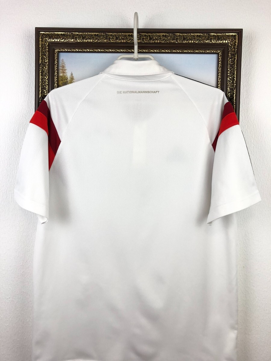 Adidas Germany White Football Shirt Soccer Jersey Mens Trikot