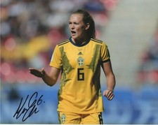 Sweden Magdalena Erikson Autographed Signed 8x10 Photo COA #9