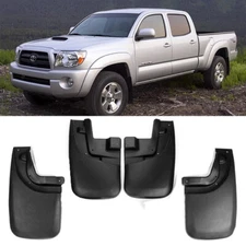 Front Rear Mud Flaps Mud Splash Guards For 05-15 Toyota Tacoma w/ Fender Flares