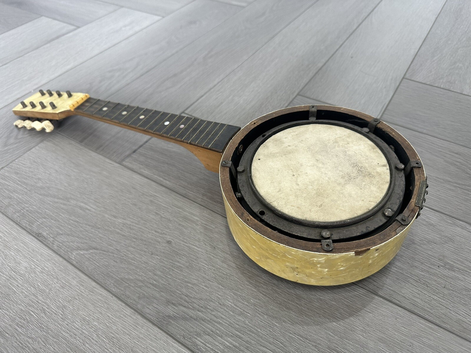 vintage banjo ukulele Needs TLC eBay