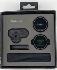 Fusion Lens for iPhone X XS Max Battery-Free Dual Lens 360 System