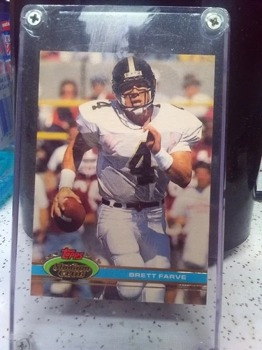 1991 Topps Stadium Club Brett Favre Rookie Card