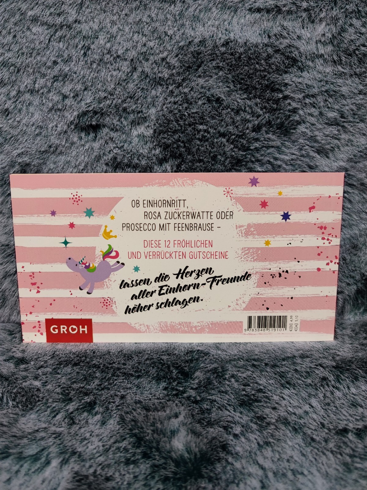 Thumbnail - Gutscheinbuch Komm Mit Ins Einhornland: 12 Kunterbu.. | Buch | Groh