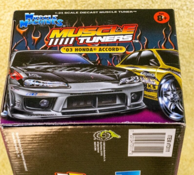 1:24 Scale Muscle Machines '03 HONDA ACCORD Blue | eBay