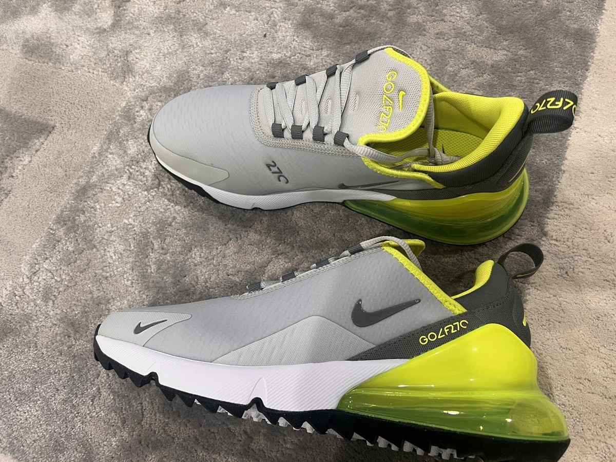 シューズ NIKE - NIKE AIR MAX 270 GOLF Nike Air Max 270 Golf Shoes White/Racer Blue/Pure Platinum
