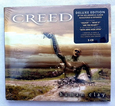 CREED Human Clay Brand-New 2024 Deluxe 2 CD Factory-Sealed