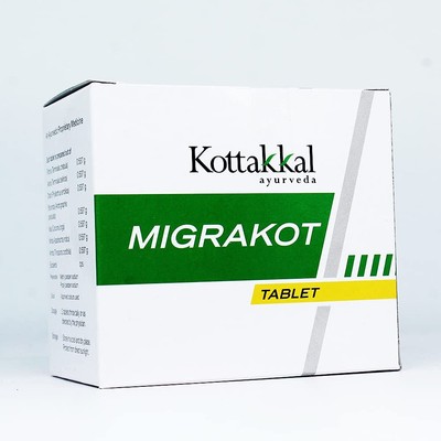 Kottakkal Migrakot Tablet 100 Nos Arya Vaidya Sala Free Shipping MN1