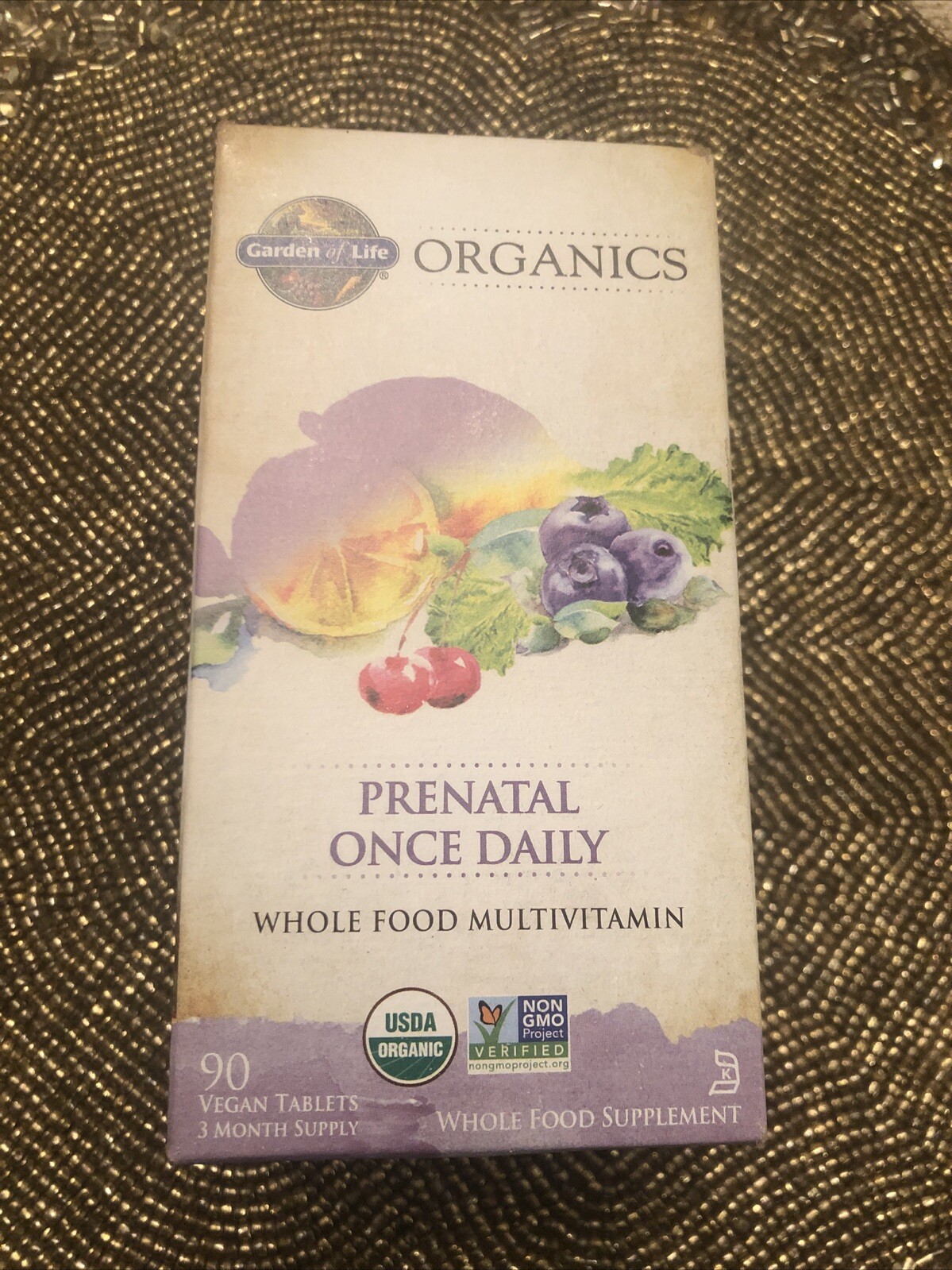 Garden of Life Mykind Organics Prenatal Once Daily 90 Vegan Tablets New Exp 12/26