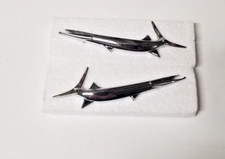 Fits 67 68 Barracuda Fish Fender Emblems 1967 1968