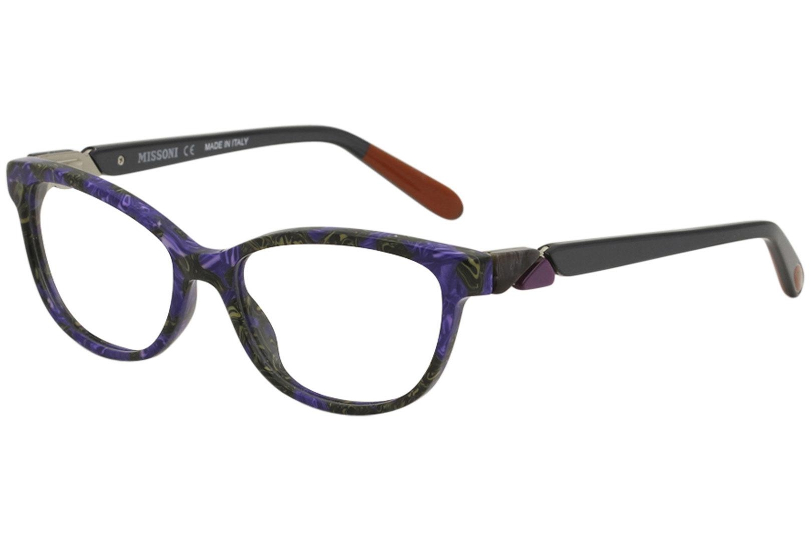 Missoni Womens Eyeglasses MI342V MI342V 03 VioletGrey Optical Frame 54mm 35890₽