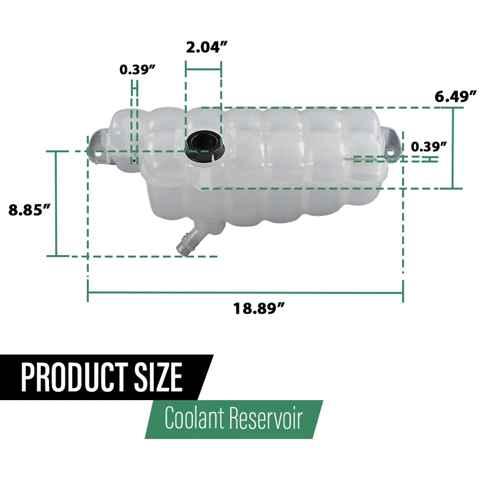 Coolant Radiator Reservoir Tank Fit For Ford F-150 Lincoln Navigator 2018-2024 - Image 3 of 4