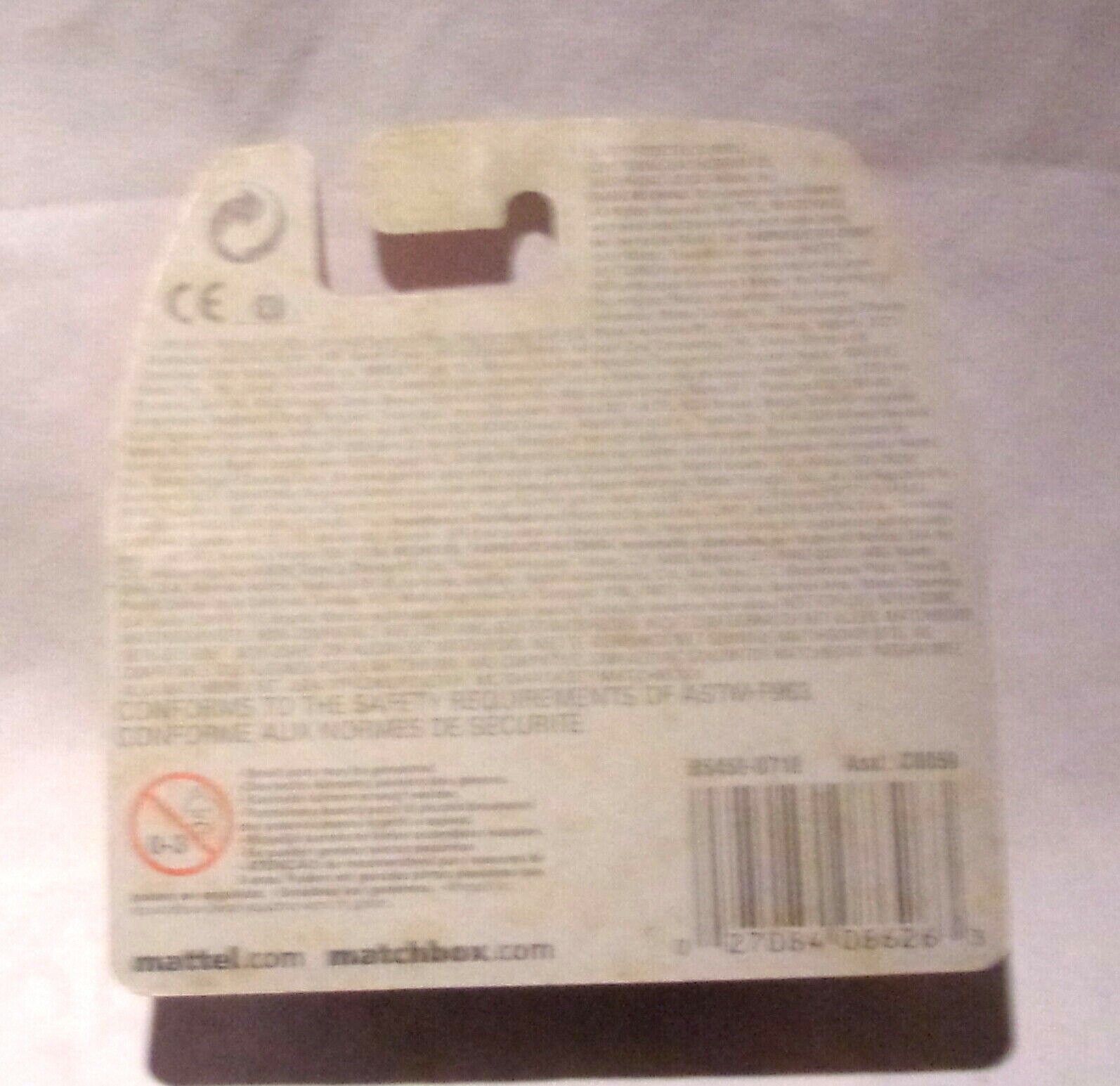 FILA MJ7 Matchbox 2003 ROW Short Blister Pack MB28 Kilo King Giallo