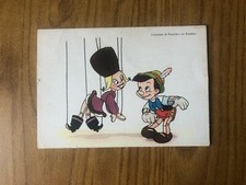 Carte Postale Saïga Pinocchiocoi Marionnettes Walt Disney Non - Neuve 33