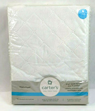 Fitted Crib Pad Carters Standard Size NEW 28 x 52