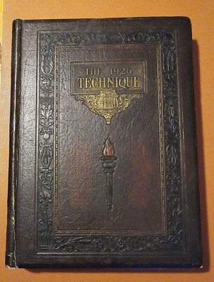1926 MIT Yearbook Massachusetts Institute Technology 