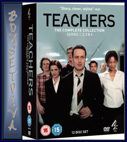 TEACHERS  - COMPLETE COLLECTION SERIES 1 2 3 & 4   **BRAND NEW &  DVD BOXSET**** - Picture 1 of 2