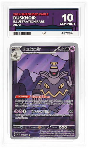 Dusknoir graded ACE 10 for sale on eBay