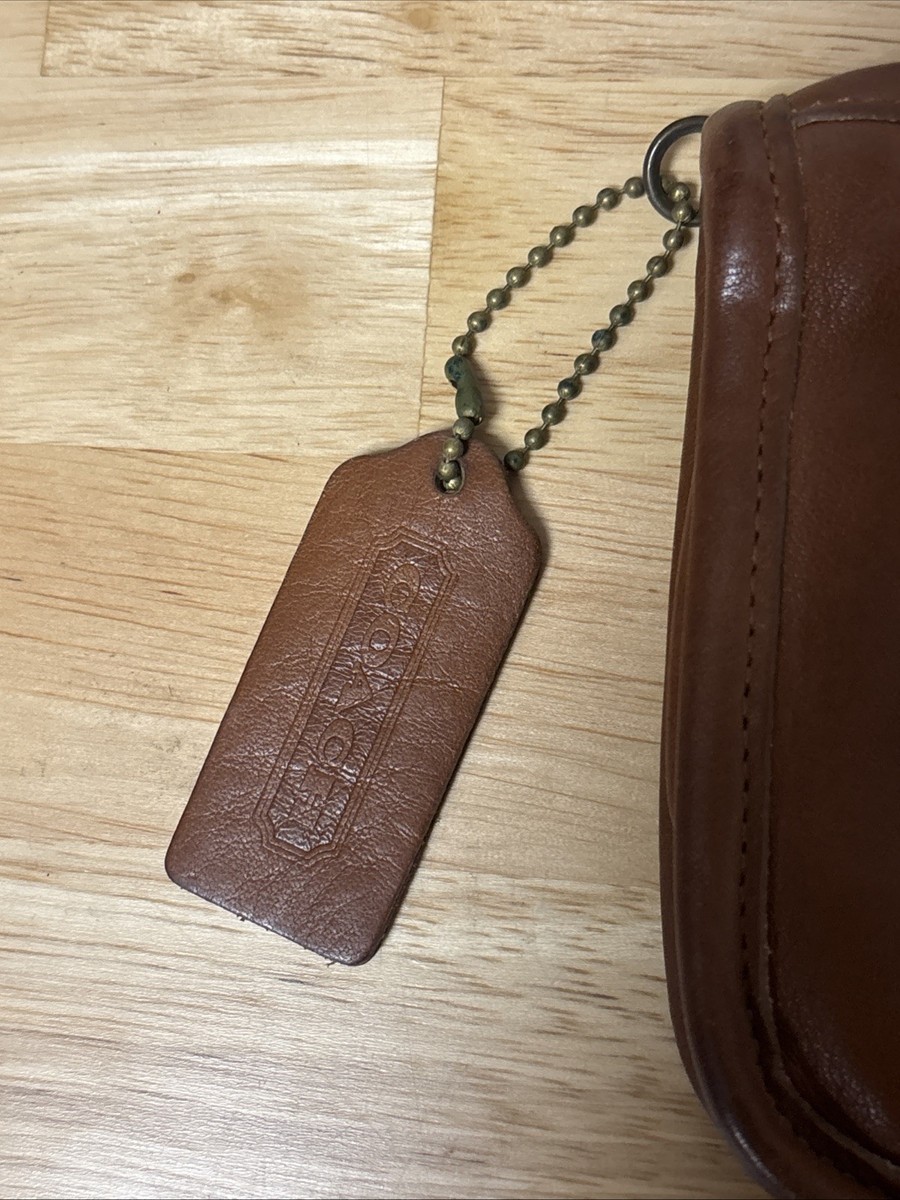 Coach Vintage Chunky Case Cosmetic Utility Pouch in British Tan | eBay
